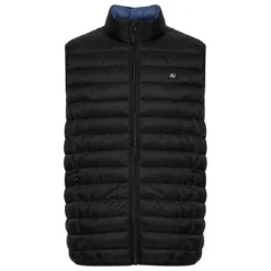 BlendBlouson Noir manches courtes en nylon
