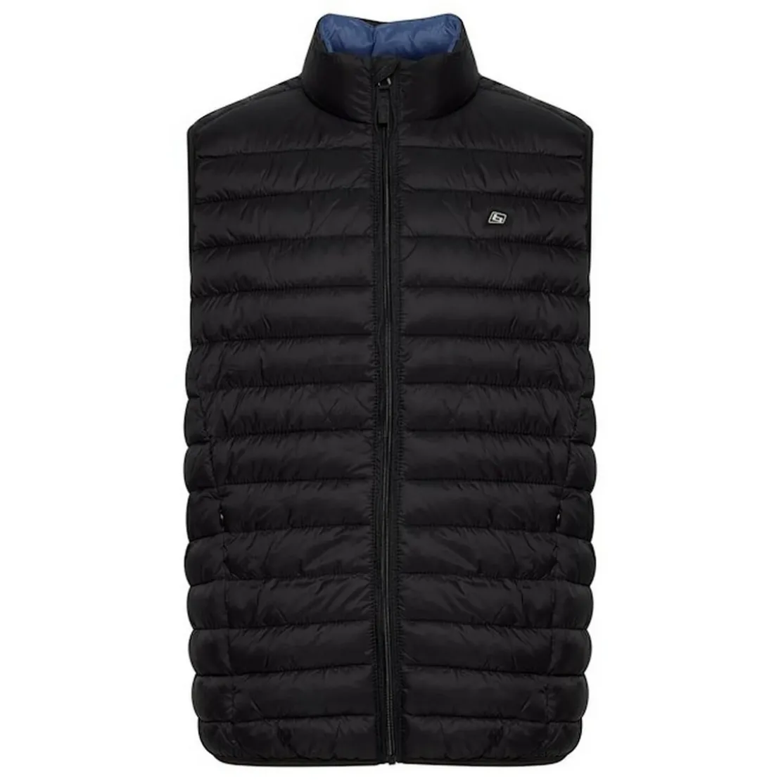 BlendBlouson Noir manches courtes en nylon