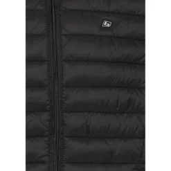 BlendBlouson Noir manches courtes en nylon