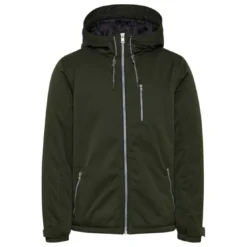 BlendBlouson Vert manches longues à capuche