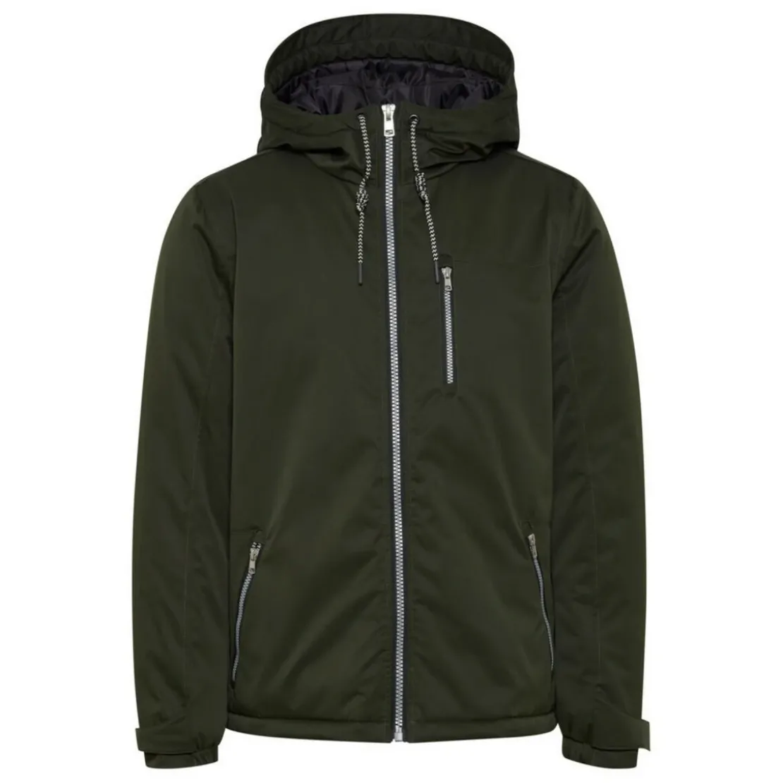 BlendBlouson Vert manches longues à capuche