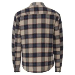 BlendChemise homme bleu en coton