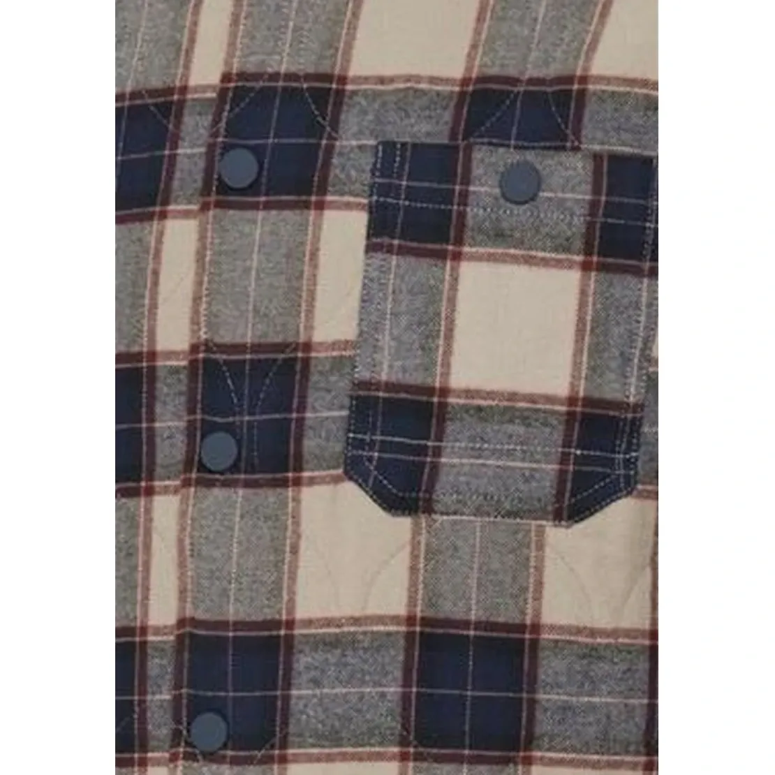 BlendChemise homme bleu en coton