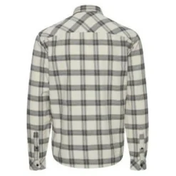 BlendChemise homme gris en coton