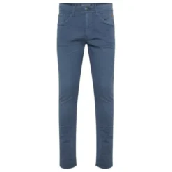 BlendChino slim bleu Longueur 32 beige en coton