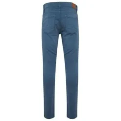 BlendChino slim bleu Longueur 32 beige en coton