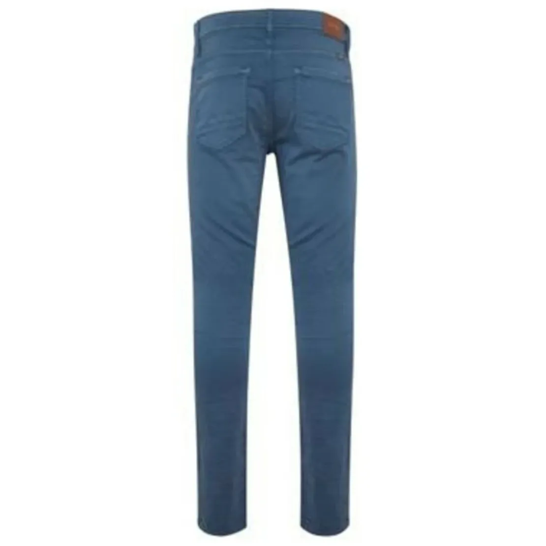BlendChino slim bleu Longueur 32 beige en coton