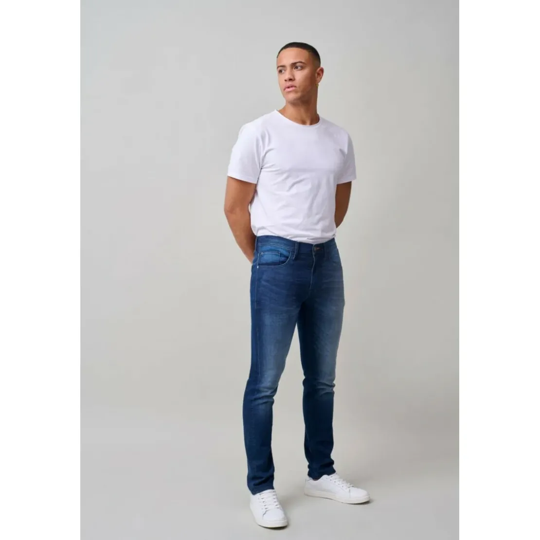 BlendJean bleu marine en coton
