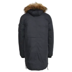 BlendParka Homme Dark Navy Blue bleu marine en coton