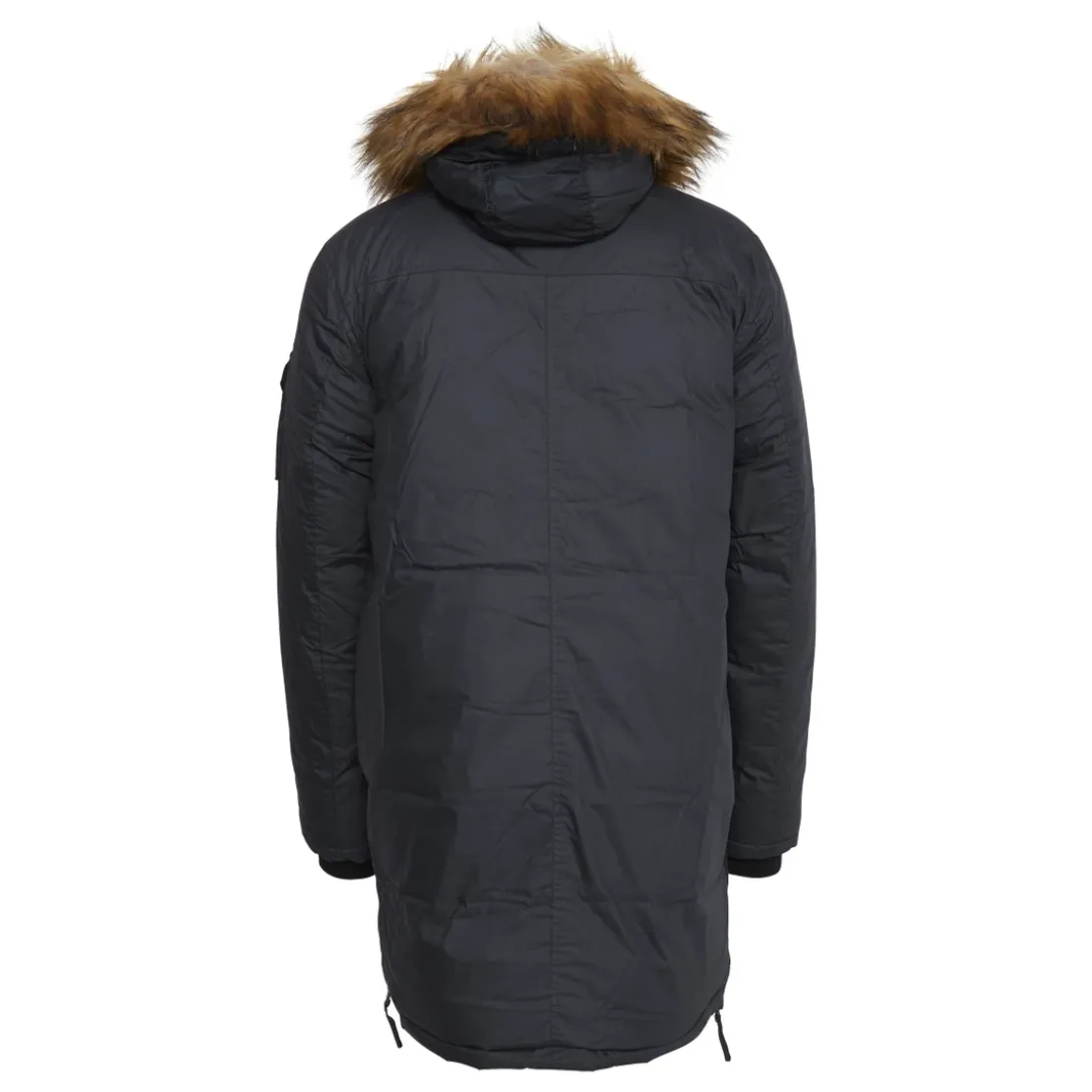 BlendParka Homme Dark Navy Blue bleu marine en coton