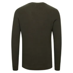 BlendPull gris en coton pour homme