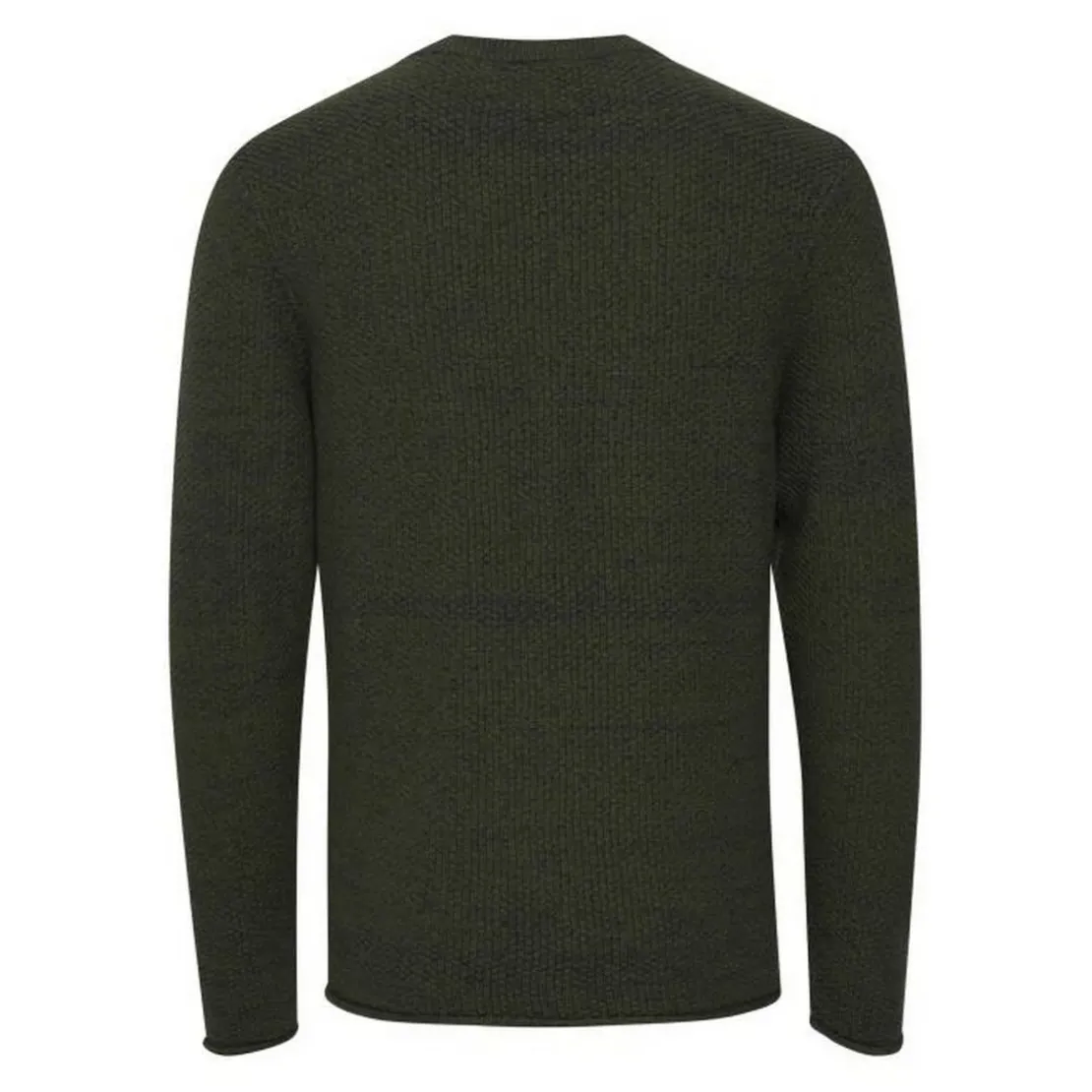 BlendPull homme vert foncé en coton