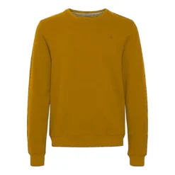 BlendSweatshirt homme Jaune en coton