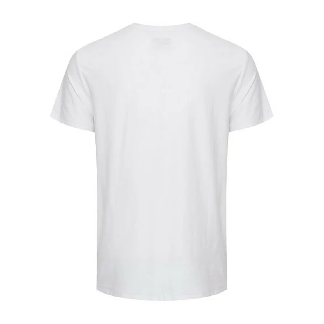 BlendTee-shirt manches courtes homme blanc en coton