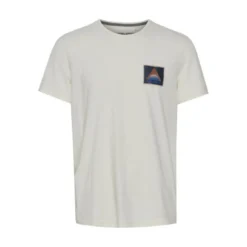 BlendTee-shirt manches courtes en coton blanc creme