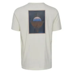 BlendTee-shirt manches courtes en coton blanc creme