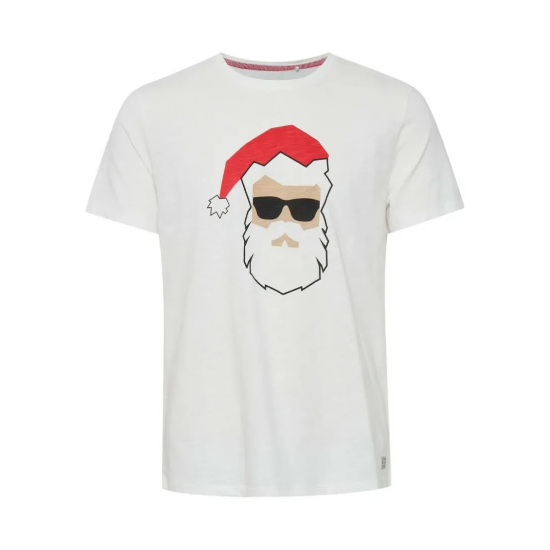BlendTee-shirt pour homme en coton blanc
