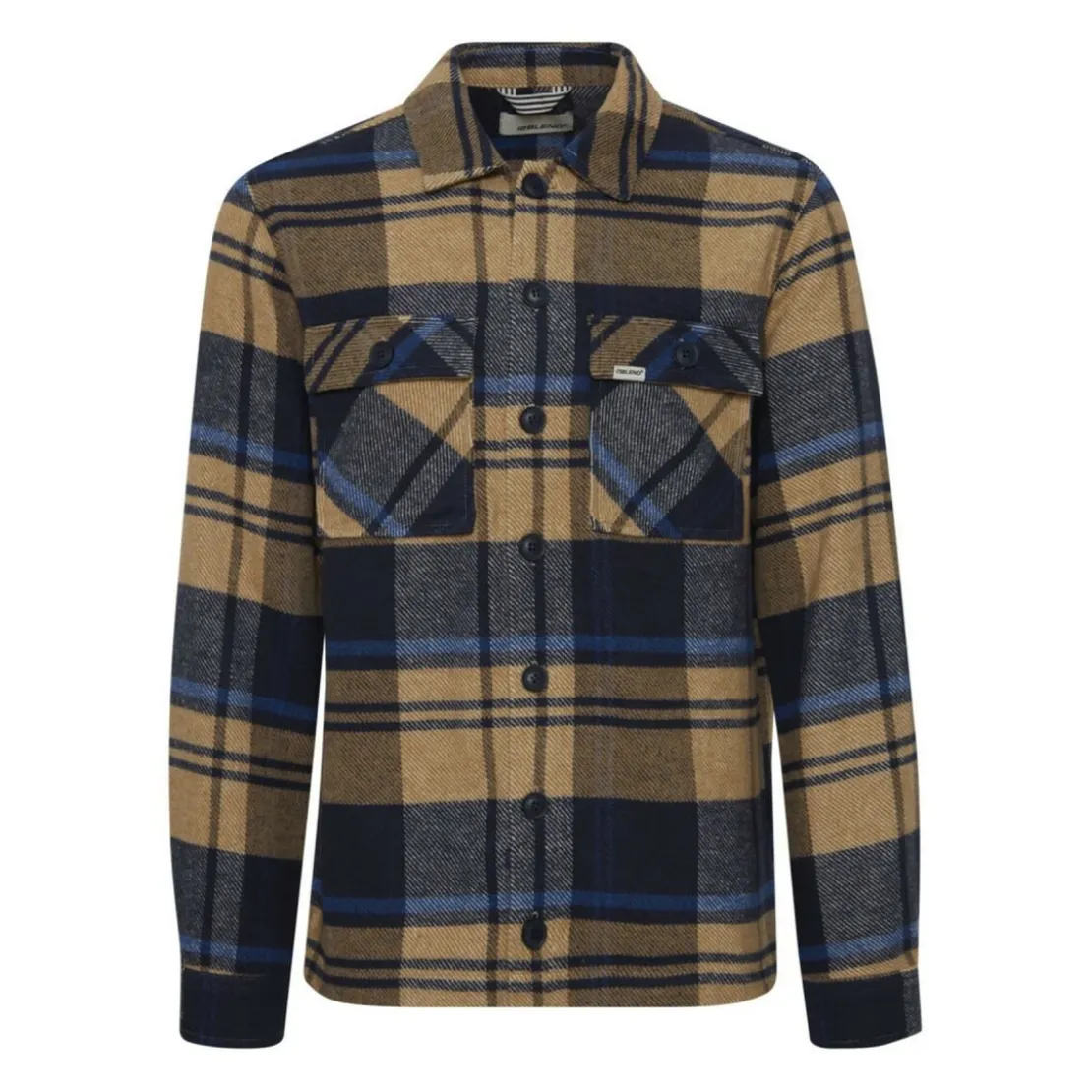 BlendVeste Bleue manches longues