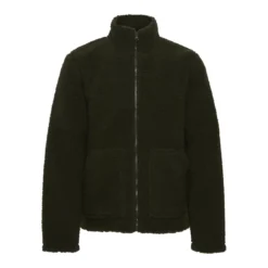 BlendVeste à fermeture éclairkaki