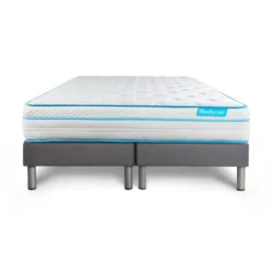 BODYCAREEnsemble BODYZONE Ressorts ensaches, visco 5 zones Ultra epaisseur Blanc