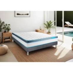 BODYCAREEnsemble Mousse a memoire de forme ProfiZone 5 zones Ultra epaisseur