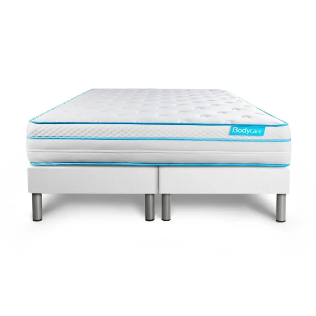 BODYCAREEnsemble Ressorts ensaches, visco 5 zones Ultra epaisseur BODYZONE