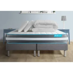 BODYCAREPACK BODYFORM Memoire de forme 3 zones, 2 oreillers et couette