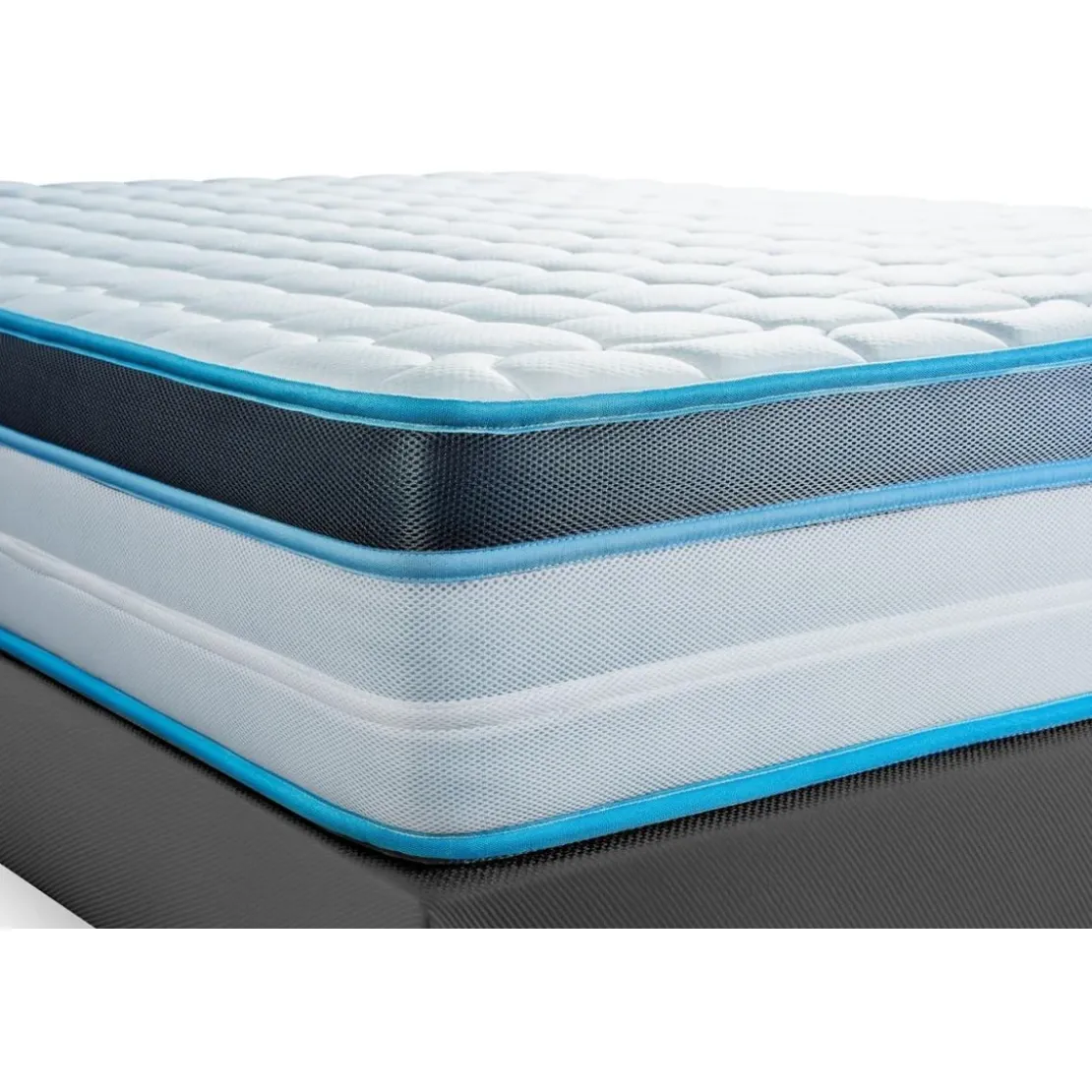 BODYCAREPack Mousse a memoire de forme ProfiZone 5 zones Ultra epaisseur,Couette et 2 oreillers