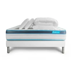 BODYCAREPack PERFORM Mousse a memoire de forme ProfiZone 5 zones Ultra epaisseur Couette et 2 oreillers