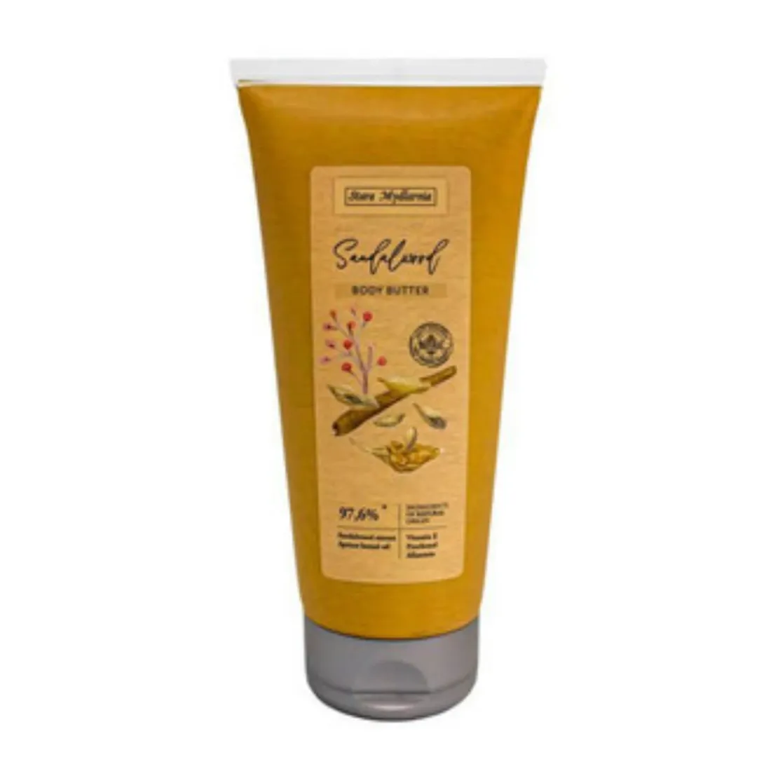 BodymaniaBeurre corporel au bois de santalwood tube de 00 ml - Bodymania200ml