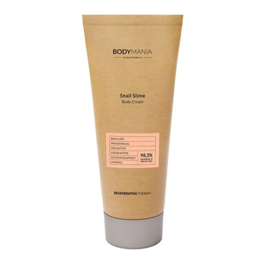 BodymaniaCrème nourrissante à base de mucus d'escargot - Bodymania200 ml
