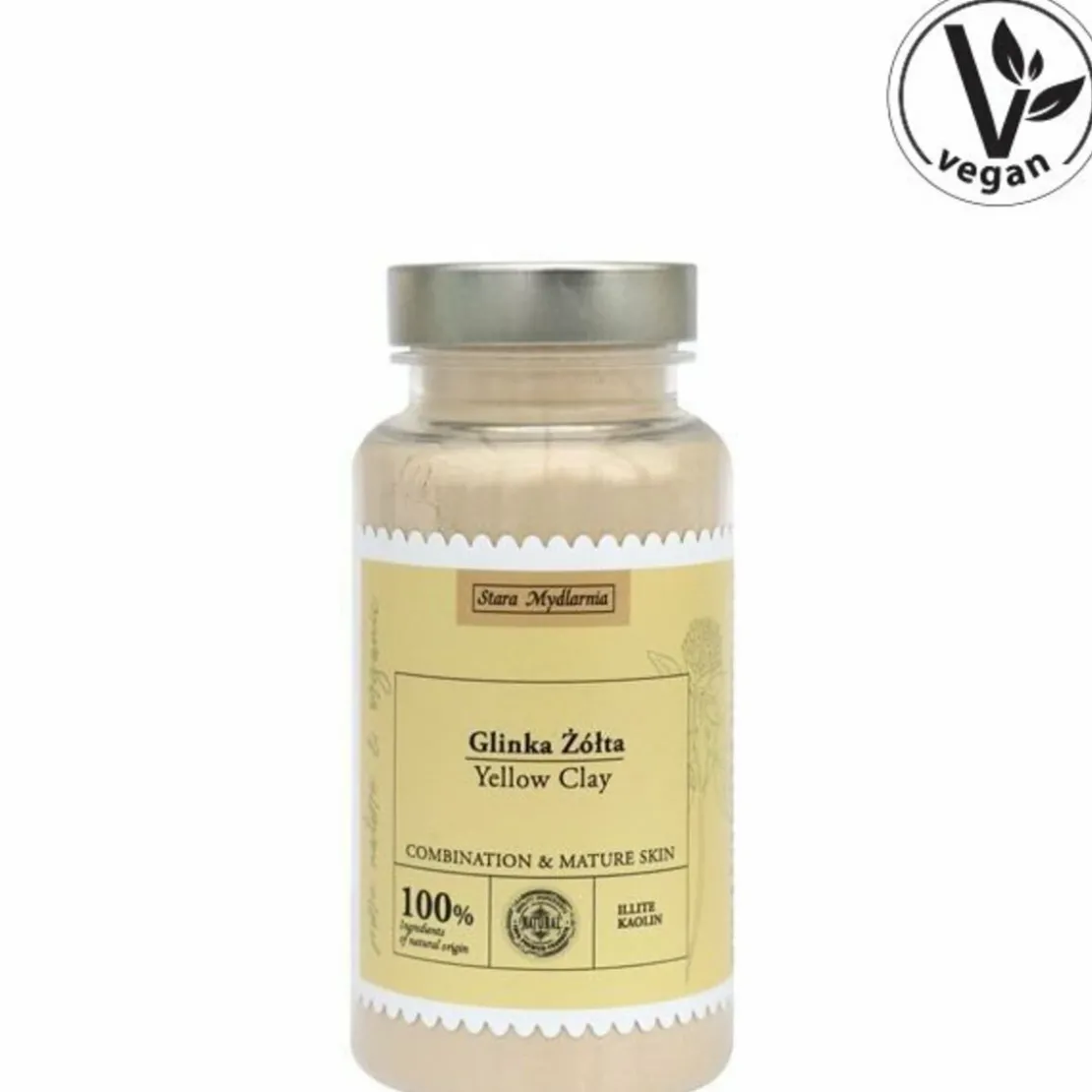 BodymaniaHAPPY FACE Yellow clay - Bodymania
