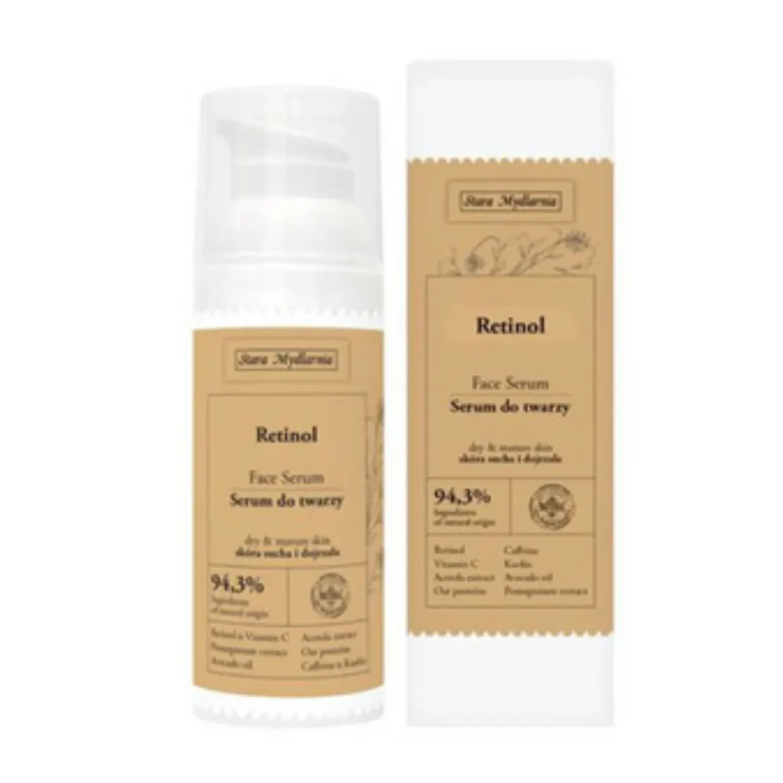 BodymaniaSérum pour le visage retinol Happy Face - Bodymania50ml
