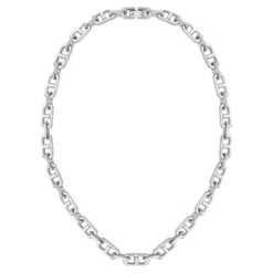 Boss BijouxCollier Homme Boss Bijoux Kode Chain-1580725 Acier Argent