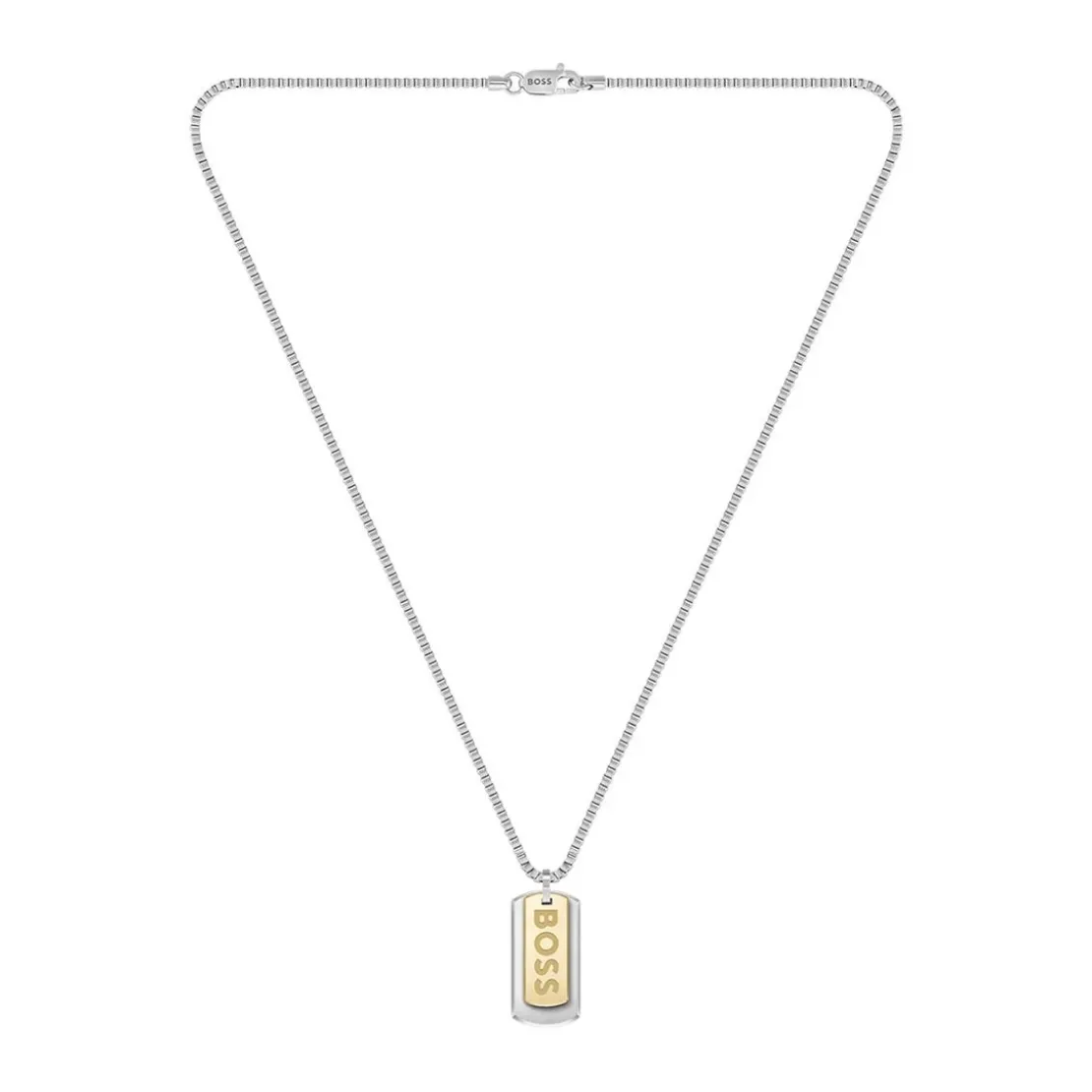 Boss BijouxCollier Homme Boss Bijoux Devon - 1580576 Acier Doré