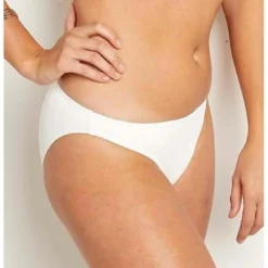 Brigitte BardotCulotte de bain classique Blanche- MISTRAL
