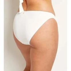 Brigitte BardotCulotte de bain classique Blanche- MISTRAL