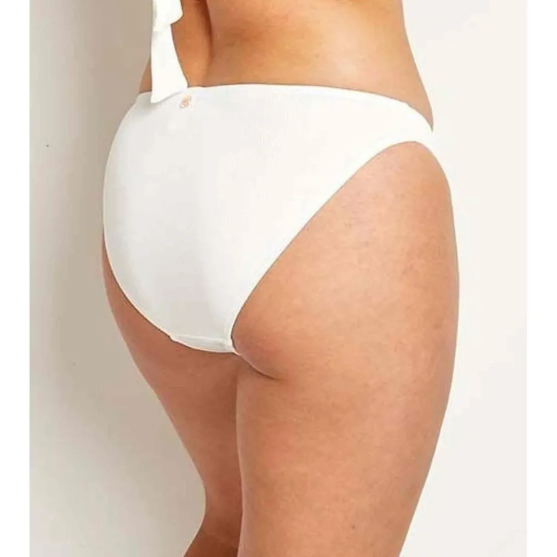 Brigitte BardotCulotte de bain classique Blanche- MISTRAL