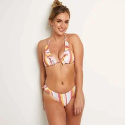 Brigitte BardotHaut de maillot de bain triangle multicolore- SORBET