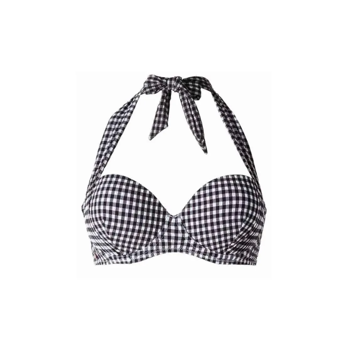 Brigitte BardotHaut de maillot de bain bandeau noir Madrague