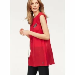 Bruno BananiBlouse fluide manches courtes avec top assorti femme Bruno Banani - Rouge
