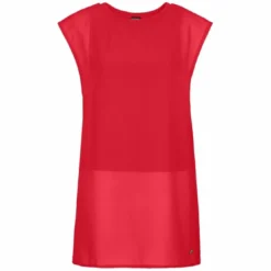 Bruno BananiBlouse fluide manches courtes avec top assorti femme Bruno Banani - Rouge