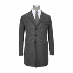 Bruno BananiManteau court homme Bruno Banani - Gris en laine