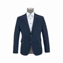 Bruno BananiVeste de costume coton Bruno Banani « New York » homme - Bleu