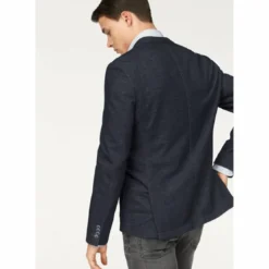 Bruno BananiVeste de costume en jersey aspect chiné homme bleu