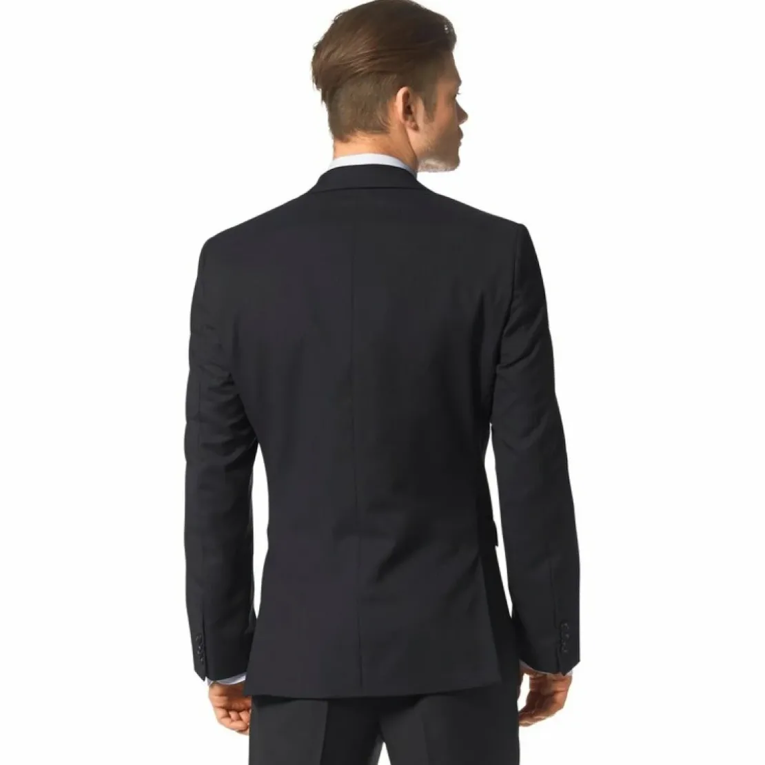 Bruno BananiVeste de costume 2 boutons homme Montana Bruno Banani - Bleu en laine