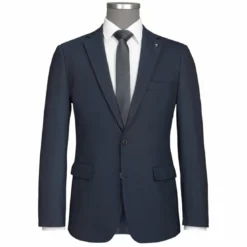 Bruno BananiVeste de costume 2 boutons homme Montana Bruno Banani - Bleu en laine