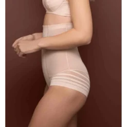 Bye BraCulotte taille haute gainante Beige Bye Bra- POWERMESH SHAPEWEAR