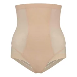 Bye BraCulotte taille haute gainante Beige Bye Bra- POWERMESH SHAPEWEAR