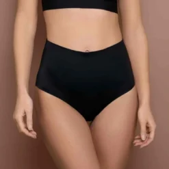 Bye BraCulotte taille midi invisible Noire Bye Bra - INVISIBLE SHAPEWEAR